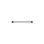 Tilum 14g Internally Threaded Flat Titanium Surface Barbell with 2mm Rise
