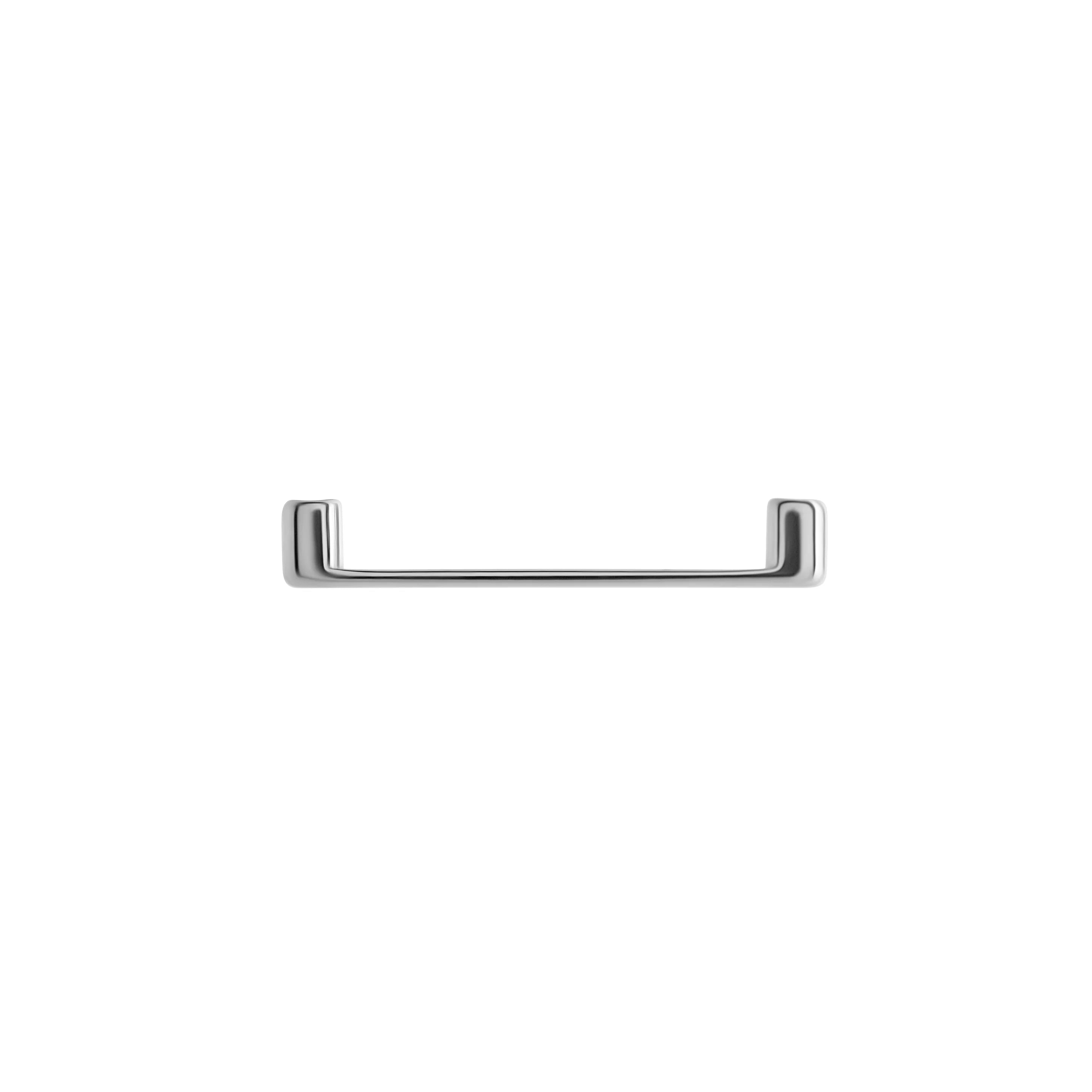 Tilum 14g Internally Threaded Flat Titanium Surface Barbell with 2mm Rise