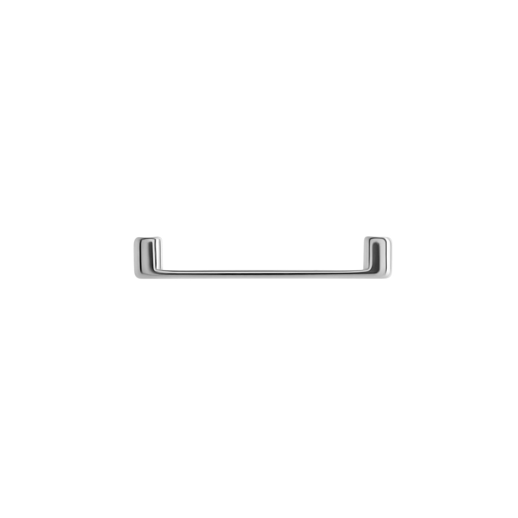 Tilum 14g Internally Threaded Flat Titanium Surface Barbell with 2mm Rise