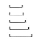 Tilum 14g Internally Threaded Flat Titanium Surface Barbell with 2mm Rise
