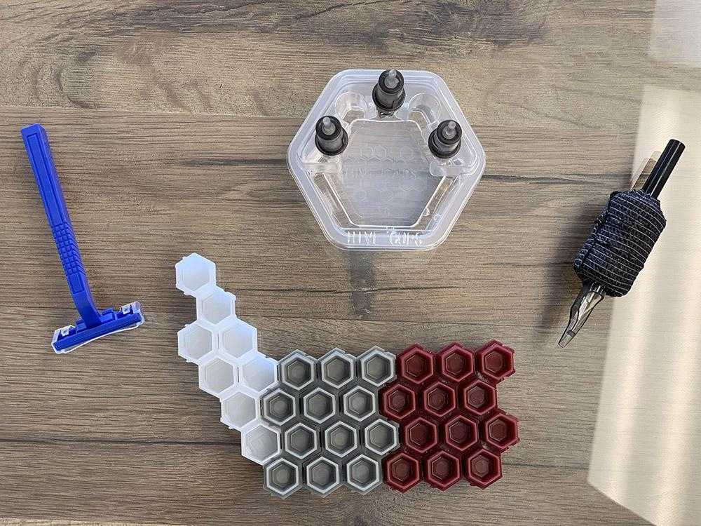 Hive Cups - Pack of 50 Rinse Cups with Cartridge Holder Lids