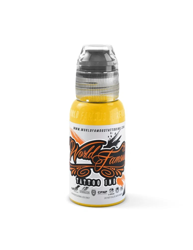 World Famous Tattoo Ink — Nice Yellow