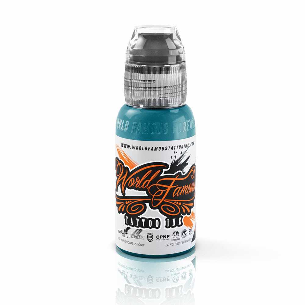 World Famous Tattoo Ink - Galapagos Green