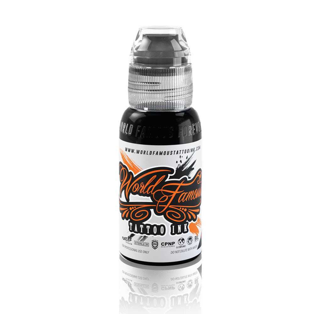 World Famous Tattoo Ink - Pitch Black