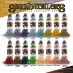 World Famous Tattoo Ink Set - 16 Color Sarah Miller Valhalla Portrait Set 1oz