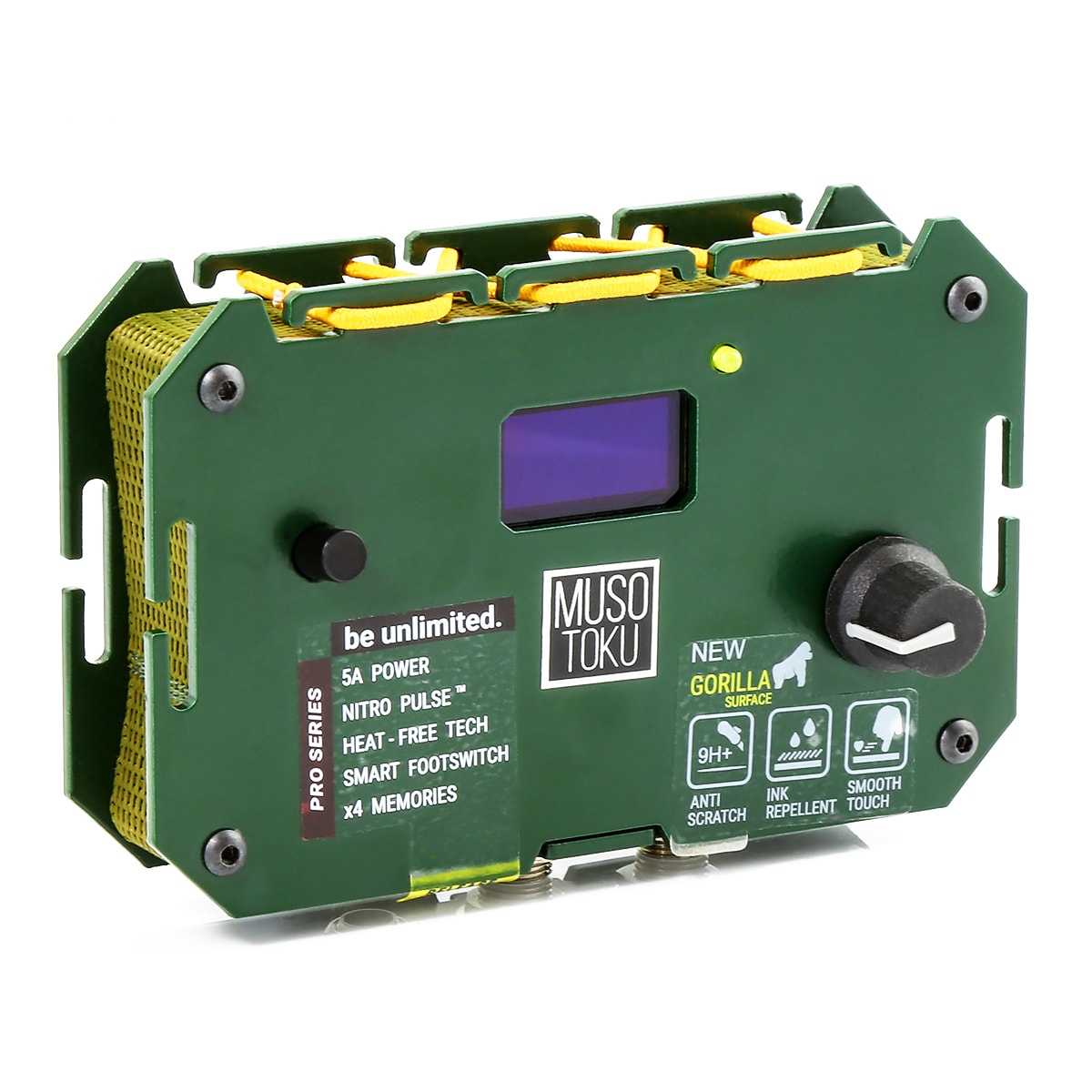 Musotoku Tattoo Power Supply - Green
